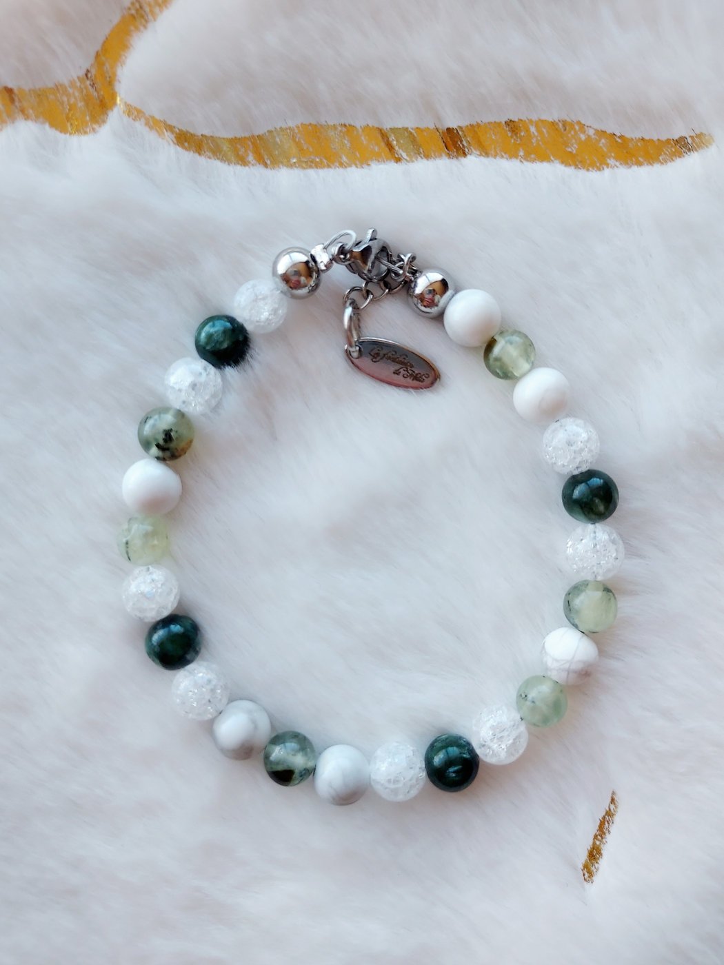 Bracelet de litho : Lâcher prise