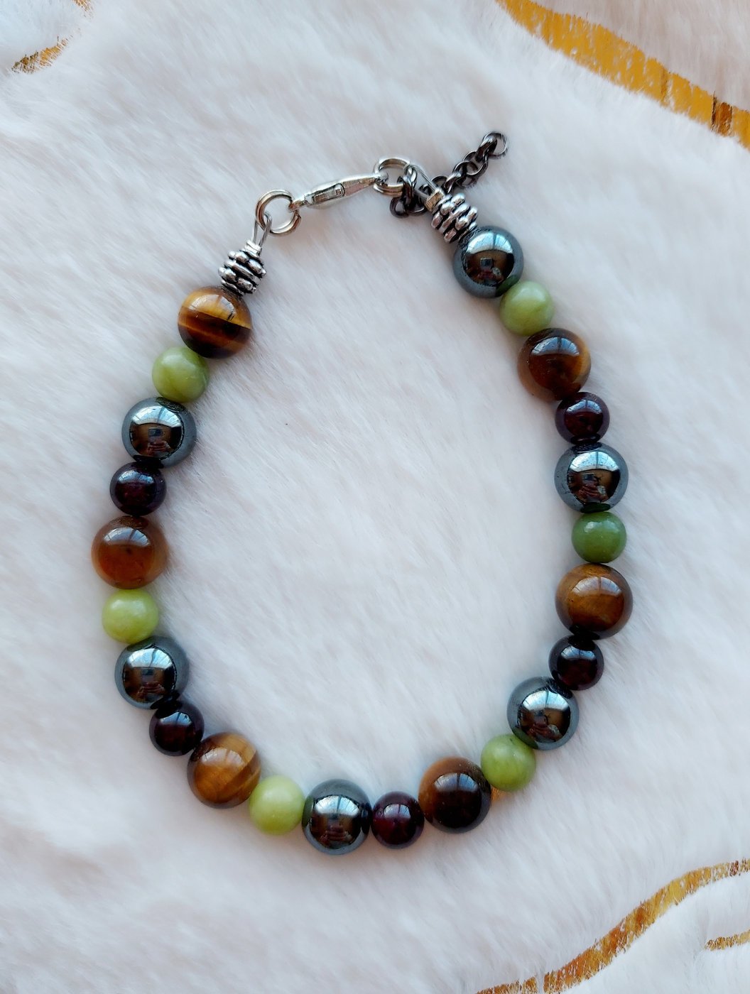 Bracelet de litho : Courage / détermination