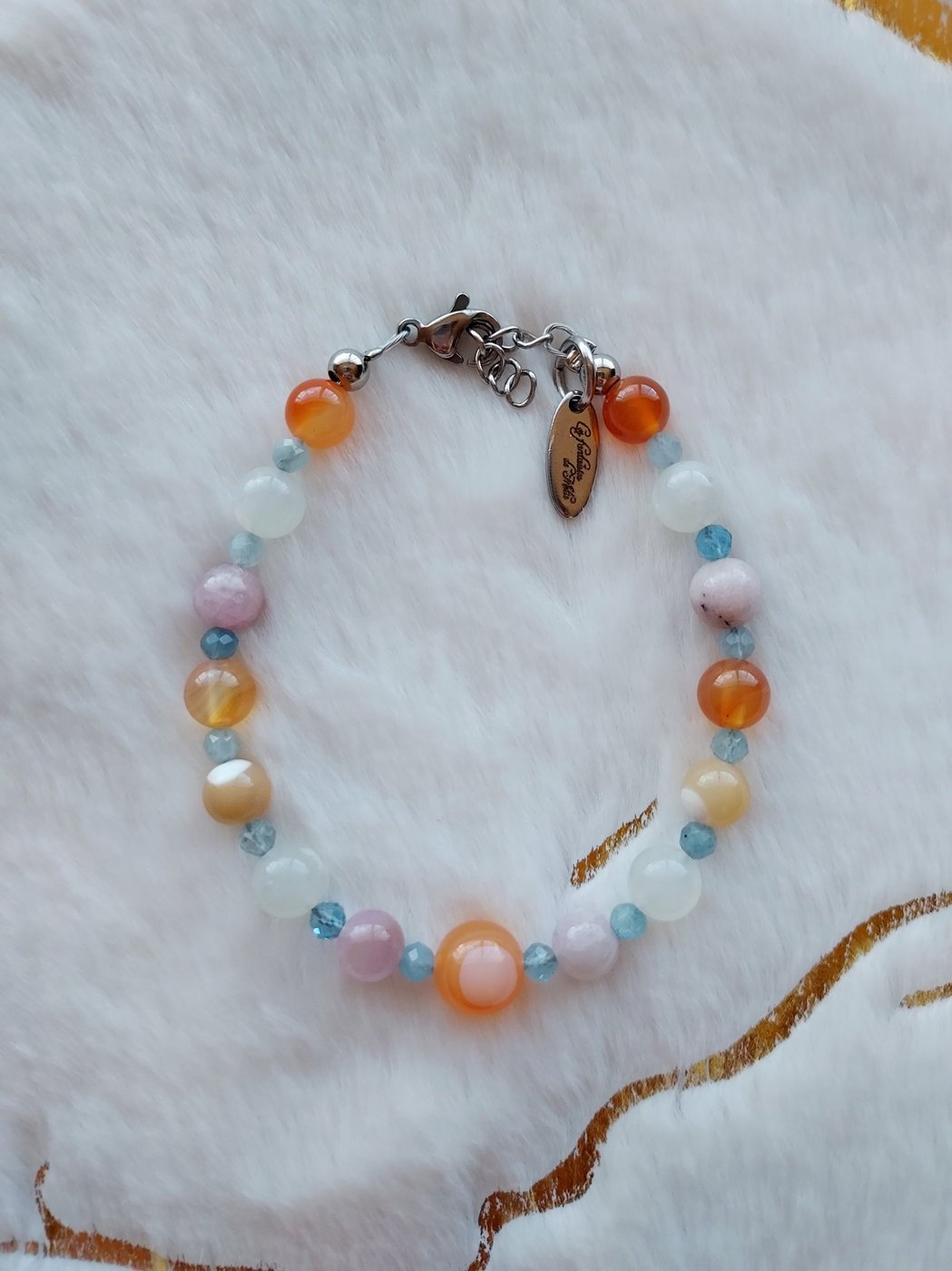 Bracelet de litho : Demoiselle